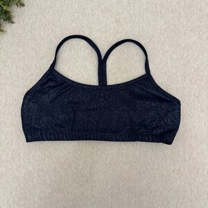 Beyond Yoga Women’s Athletica Blue Reversible Light Support Bra Size M